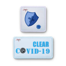 Load image into Gallery viewer, Patch combination (COVID-19 CLEAR &amp; Guard&#39;s Shield)
